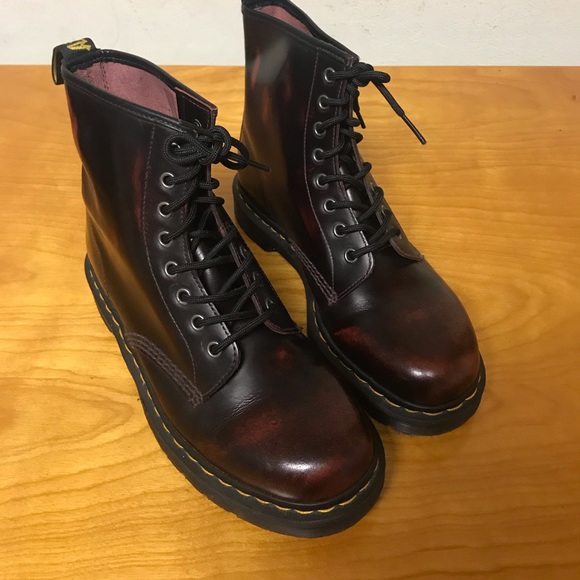 Dr. Martens Shoes - Dr. Martens size 41 cherry colored NWOB